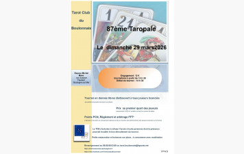 Taropale du dimanche  29 mars 2026