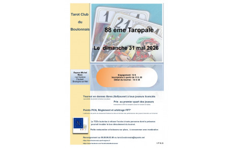 Taropale du dimanche 31 mai