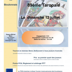 Taropale du dimanche 12 juillet 2026